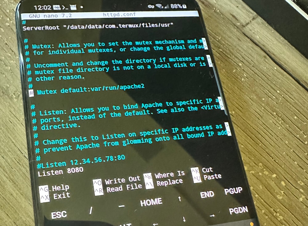 Using Termux on Android for Self Hosting? Yes, really.
